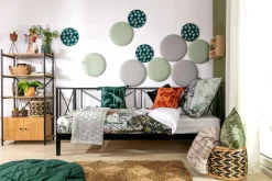 Panel tapicerowany FIBI KOŁO 40, jasnozielony