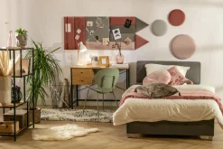 Panel tapicerowany FIBI KOŁO 30, różowy