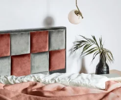 Panel tapicerowany FIBI PROSTOKĄT 90x30, miodowy