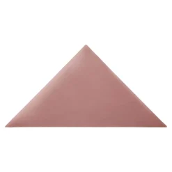 Panel tapicerowany FIBI TRÓJKĄT 14x28, różowy