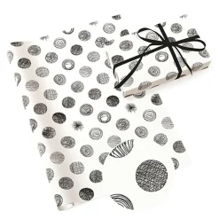 Papier prezentowy czarno-biały NEUTRAL MIX 70x200 cm