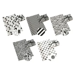 Papier prezentowy czarno-biały NEUTRAL MIX 70x200 cm