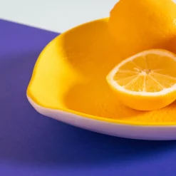 Patera ceramiczna CYTRYNA 25x20 cm