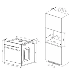 Piekarnik AMICA ED37615V STUDIO OPENUP
