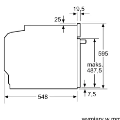 Piekarnik BOSCH seria 4 z termoobiegiem 3D HBA234EB3