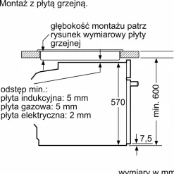 Piekarnik BOSCH seria 4 z termoobiegiem 3D HBA234EB3