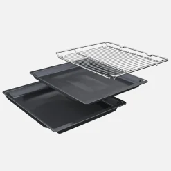 Piekarnik do zabudowy BOSCH seria 8 inox/czarny HBG7363B1