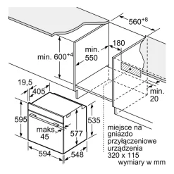 Piekarnik do zabudowy SIEMENS IQ700 czarny HB736G1B1