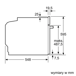 Piekarnik do zabudowy SIEMENS czarny IQ300 HR532GBS3