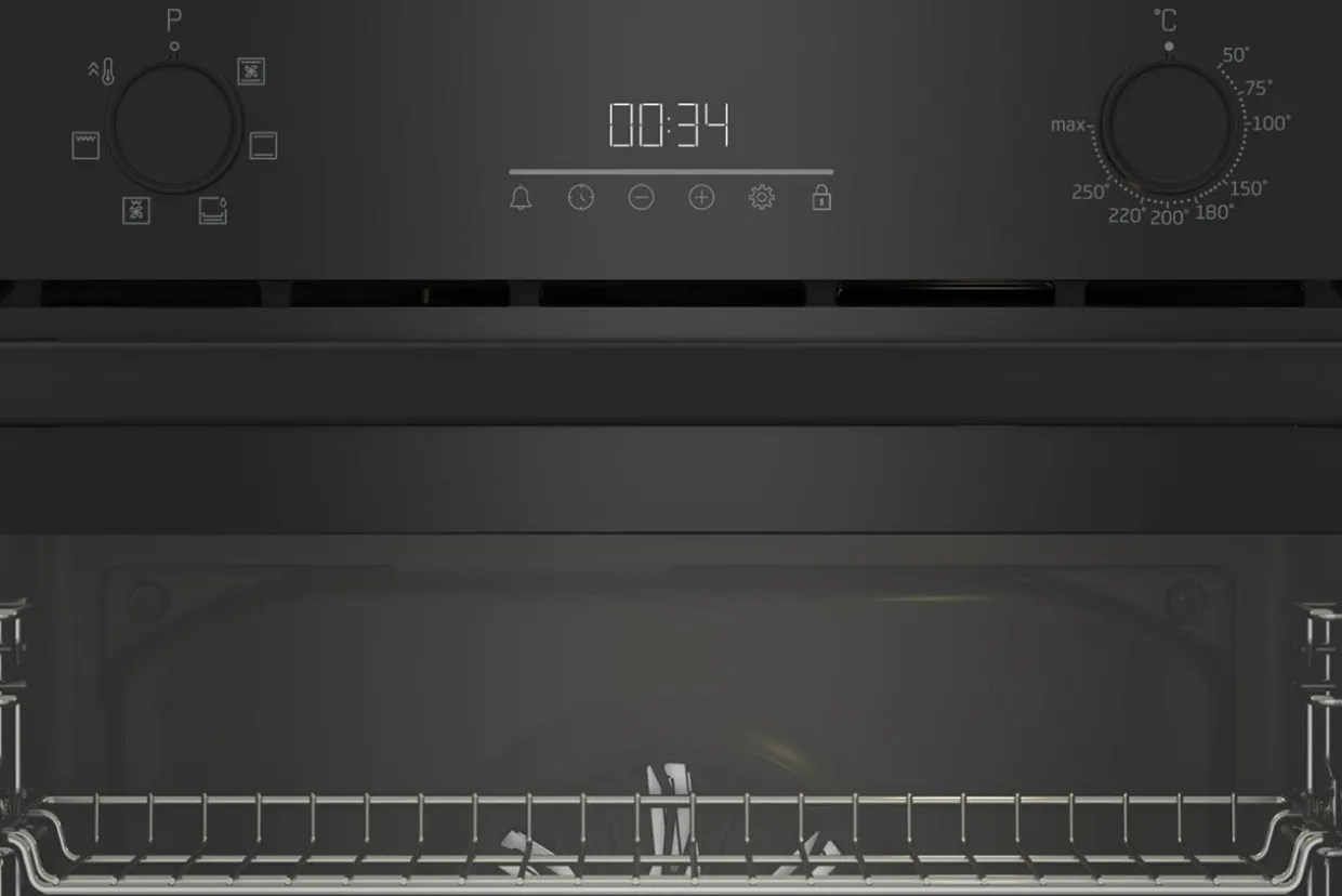 Piekarnik z funkcją Booster i czyszczeniem parowym BEKO BBIE17300B