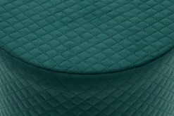 Pikowany puf zielony ANA PIK