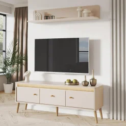 Półka ścienna LORENA 135 cm kaszmir