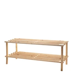 Półka na buty drewniana