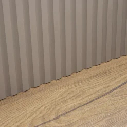 Półka wisząca z ryflowaniem DOMINICA