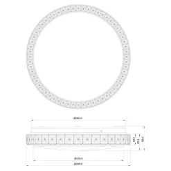 Plafon FRIDA LED 14370-00
