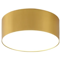 Plafon LED barwa neutralna 4000K złota SOLARI 12 cm