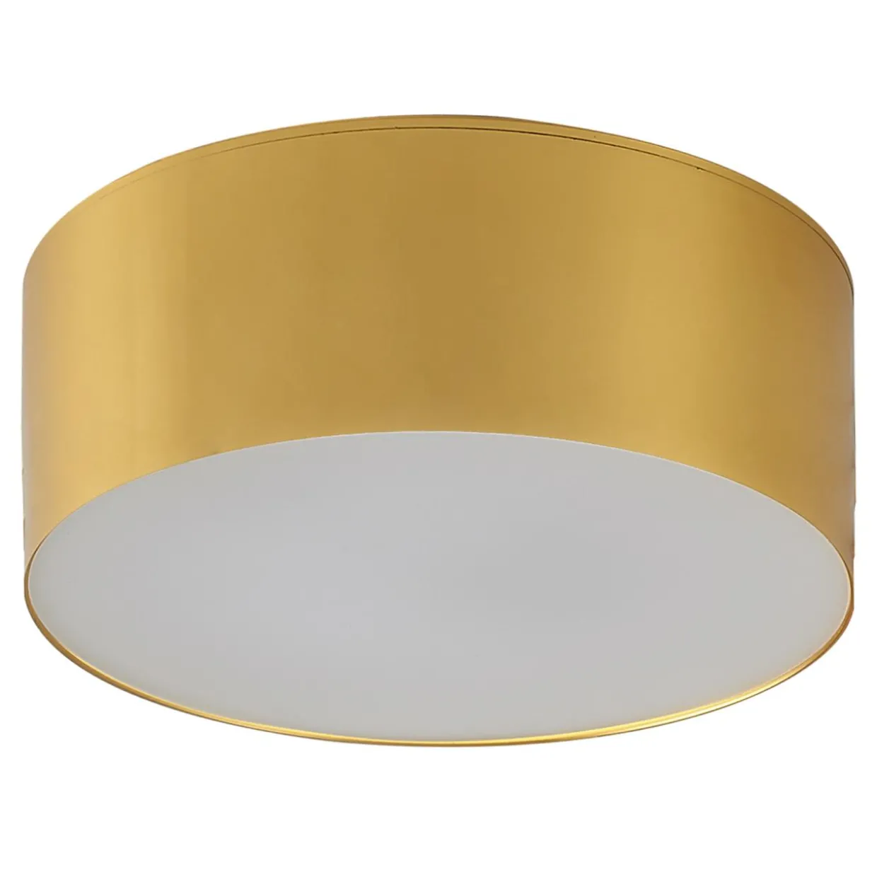 Plafon LED barwa neutralna 4000K złota SOLARI 12 cm