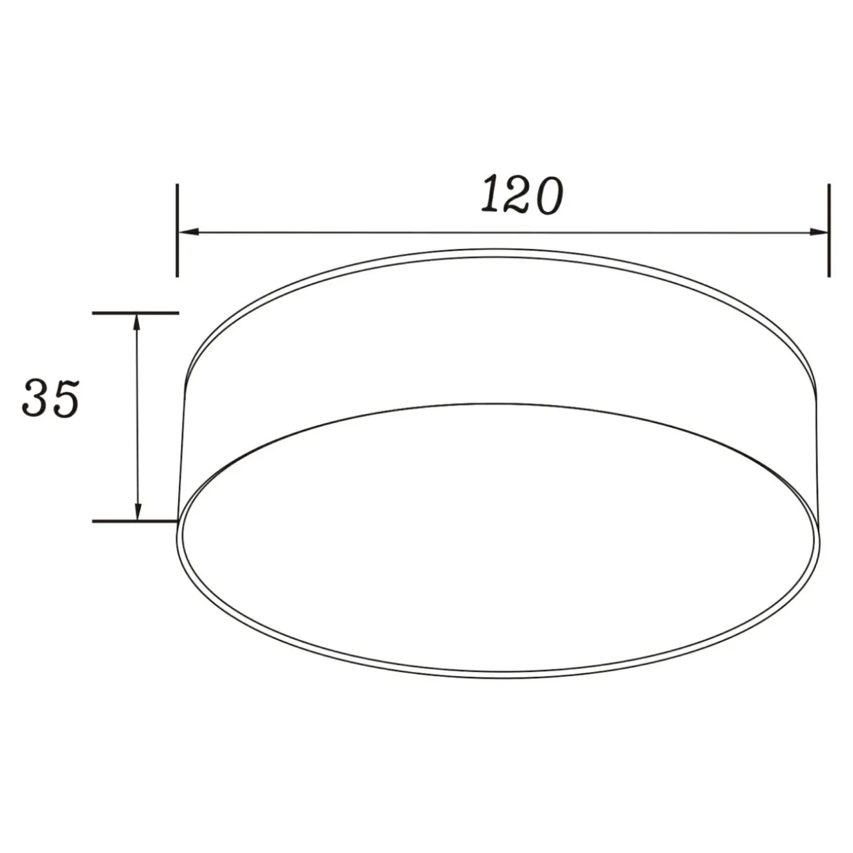 Plafon LED barwa neutralna 4000K złota SOLARI 12 cm