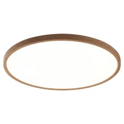 Plafon LED CCT CAMI jasne drewno 40 cm