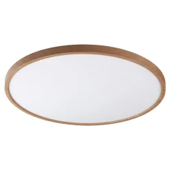 Plafon LED CCT CAMI jasne drewno 40 cm