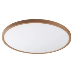 Plafon LED CCT CAMI jasne drewno 50 cm