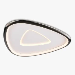 Plafon LED czarno-biały GETAFE