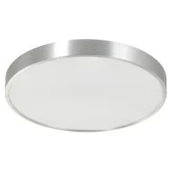 Plafon LED okrągły srebrny SIERRA 40 cm