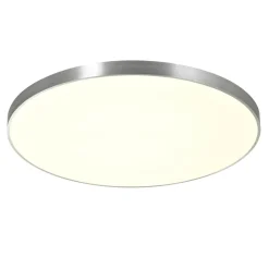 Plafon LED okrągły srebrny SIERRA 80 cm