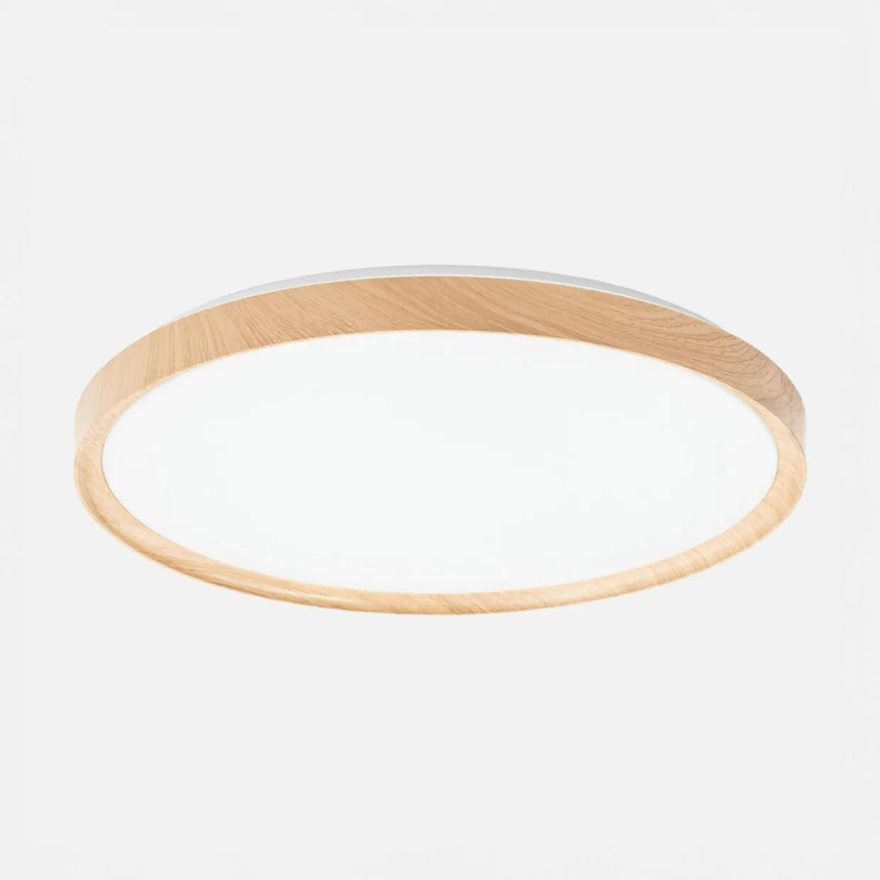 Plafon LED okrągły 24W jasne drewno ORO-OLMO 34 cm