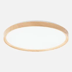 Plafon LED okrągły 36W jasne drewno ORO-OLMO 39 cm