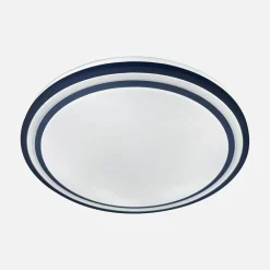 Plafon LED RGB czarny RATI z pilotem 49,3 cm