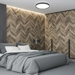 Plafon LED 60W czarny ORO NUBE