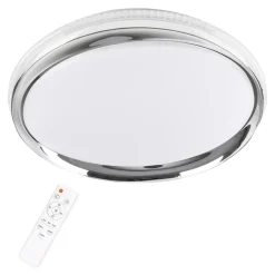 Plafon LED z pilotem biały GLOSSY 2 50 cm