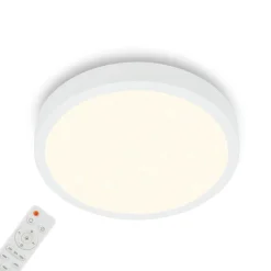 Plafon LED z pilotem biały RUNA 38 cm