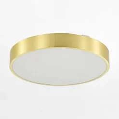 Plafon LED złoty NADI 50 cm z pilotem