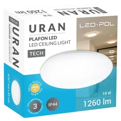 Plafon ORO-URAN LED 18W-DW