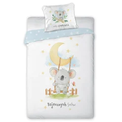 Pościel bawełniana LULULAND KOALA 160x200 cm