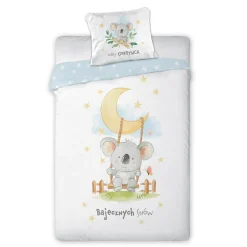 Pościel bawełniana LULULAND KOALA 140x200 cm