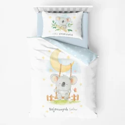 Pościel bawełniana LULULAND KOALA 140x200 cm