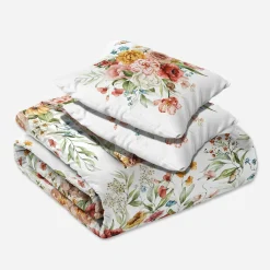 Pościel z satyny bawełnianej polne kwiaty NOBILE 220x200 cm