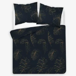 Pościel z satyny bawełnianej w liście HOME SATIN 220x200 cm