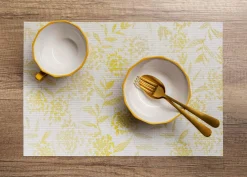 Podkładka stołowa w żółte kwiaty FLOWERS 30x45 cm