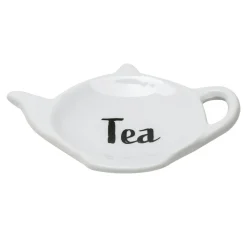 Podstawka porcelanowa na torebkę herbaty 12 cm MIX