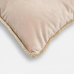 Poduszka dekoracyjna beżowa TEDDY 45x45 cm