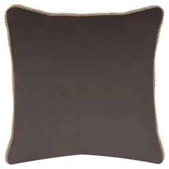 Poduszka dekoracyjna brązowa PAROS 45x45 cm