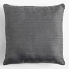 Poduszka dekoracyjna ciemnoszara PIPER 45x45 cm