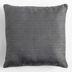 Poduszka dekoracyjna ciemnoszara PIPER 45x45 cm