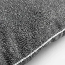 Poduszka dekoracyjna ciemnoszara PIPER 45x45 cm