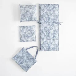 Poduszka dekoracyjna, szara, SAMBA, 45x45 cm