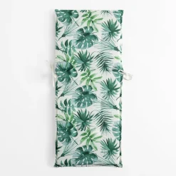 Poduszka na krzesło, biała, SAMBA, 50x118 cm